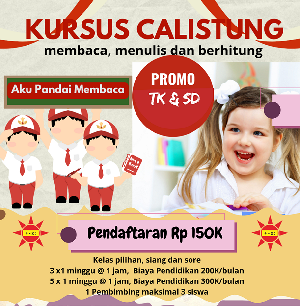 BIMBEL MEMBACA MENULIS DAN BERHITUNG (CALISTUNG)